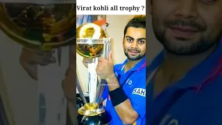 virat kohli ke pass kitani Trophy Hai | #viratkohli #ipl #ipltrophy #rcb#shorts