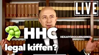 HHC legal? Neue Wundersubstanz tatsächlich legal? LIVE Fragen zum Strafrecht