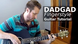 Fingerstyle Guitar Tutorial! - Learn to play in DADGAD!
