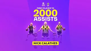 Nick Calathes TOP 10 ASSISTS l ALL TIME TOP IN ASSISTS in EuroLeague history