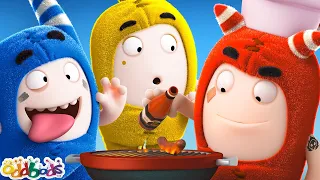 BBQ Party| Oddbods - Food Adventures | Cartoons for Kids