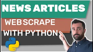 Web Scraping NEWS Articles with Python