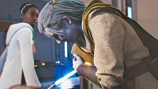 How Dagan Gera Lost His Arm And Turned To The Dark Side Scene - Star Wars Jedi Survivor 2023