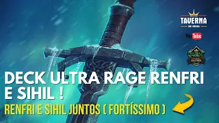 GWENT - DECK  SKELLIGE ULTRA RAGE ( RENFRI E SIHIL)