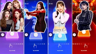 BLACKPINK PINK VENOM vs BLACKPINK JISOO FLOWER vs FIFTY FIFTY CUPID vs WEDNESDAY BLOODY MARY