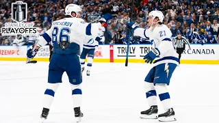 Dave Mishkin calls Lightning vs Maple Leafs highlights (Game 1, 2023 Playoffs)