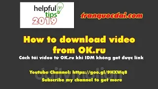 How to download video from ok.ru