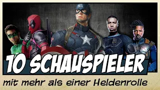10 Schauspieler mit mehr als einer Superhelden-Rolle | Deutsch