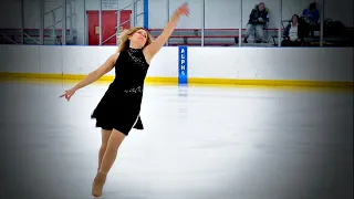 Figure Skating at age 50. Dramatic (sad) program "Passacaglia" by Secret Garden. Competition Program