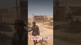 Quickdraw against the sheriff of Tumbleweed - Red Dead Redemption 2