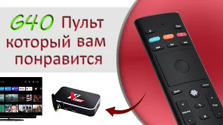 G40 TV box remote, programming and review