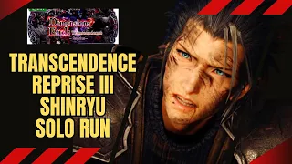 It's Okay to CRY (SOLO RUN) - Transcendence Reprise III Shinryu [DFFOO GL]