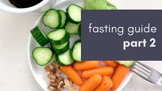 DIY Fasting Mimicking Diet | Full Menu & Breakfast Demo | Part 2
