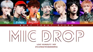 BTS Mic Drop (Steve Aoki Remix) Color Coded Lyrics/가사 (Han/Rom/Pol)