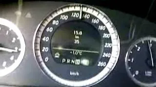 2009 Mercedes E 250 cdi A 0-100 km/h