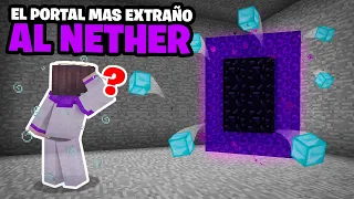 ENCONTRÉ el PORTAL al NETHER más EXTRAÑO de TODOS, en la BASE SECRETA de un ADMIN