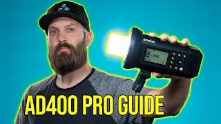 GODOX AD400 PRO FLASH GUIDE // How to use the Flashpoint Xplor 400 Pro