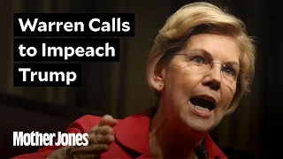 Warren Calls to Impeach Trump...From the Senate Floor