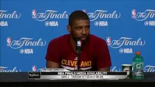 Kyrie Irving Interview ¦ Warriors vs Cavaliers   Game 6 Preview ¦ June 15, 2016 ¦ NBA Finals