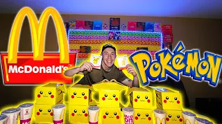 Eating McDonalds Happy Meals Until i Catch EVERY Pokemon!