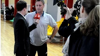 Latvijas handbola izlases treneris Vikštrems atklāj, kā spēlēt pret ukraiņiem