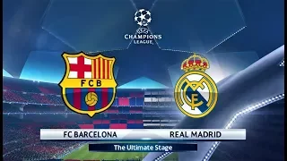 PES 2018 | UEFA Champions League Final | Barcelona vs Real Madrid | Penalty Shoot-out |