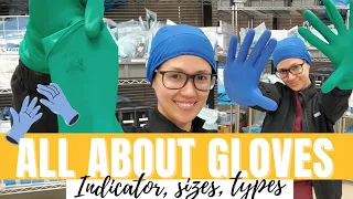 ALL ABOUT GLOVES | sizes, types, indicator demo