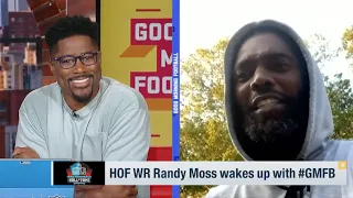 Randy Moss Surprises Nate Burleson On 'GMFB'