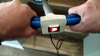 Cleaning of laminate floors using a Oreck orbiter and 175 buffer