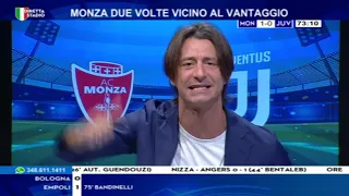 Monza Juventus 1-0 con Francesco Oppini