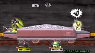 Teenage Mutant Ninja Turtles: Smash Up - Funny Ending To 1 v 3 Battle On Train! - HD