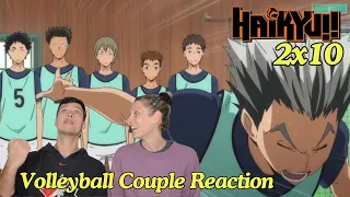 Volleyball Couple Reaction to Haikyu!! S2E10: "Cogs"