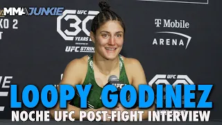 Loopy Godinez Thought She Broke Elise Reed's Arm, Speaks on Title Goal | Noche UFC