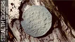 The loaded hole - tons of finds metal detecting a cellar hole in NH #258 cut Coins & relics US army