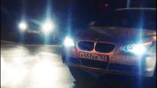 ВЕСТА ПРОТИВ BMW Гонка BMW E60 525  Ютуб Хаты VS Vesta 1.8 чип выпуск