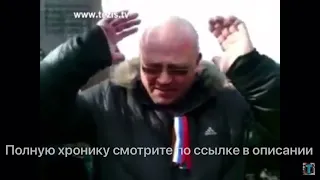 Раскол Антимайдана в Запорожье, уникальная хроника, стрим Тезис-ТВ, 8 марта 2014 года