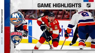 Islanders @ Panthers 10/23 | NHL Highlights 2022