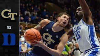 Georgia Tech vs. Duke Men's Basketball Highlights (2021-22)