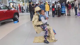 Soweto invisible chair man