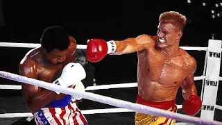 Дольф Лундгрен (Иван Драго) против Аполло Крида | Dolph Lundgren (Ivan Drago) vs Apollo Creed