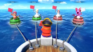 Can Mario Dominating Rosalina vs Daisy vs Birdo in these minigames Mario Party Superstars