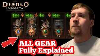 How To GET The BEST Gear - Best Stats Fully Explained Diablo Immortal