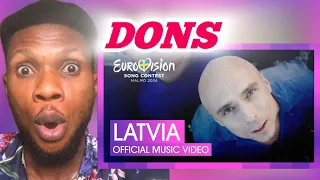 Dons - Hollow | Latvia 🇱🇻 | Official Music Video | Eurovision 2024 | Reaction