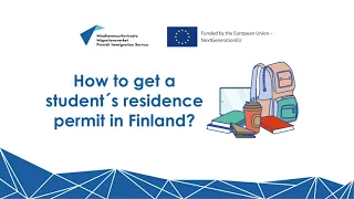 How to get a student's residence permit in Finland?