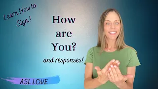 How to Sign - How Are You? - Sign Language