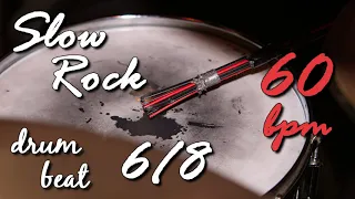 Slow Rock Drum Beat - 60 bpm