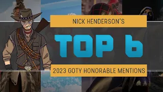 Nick Henderson's 2023 Honorable Mentions