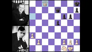 12-я партия Эйве - Алехин, матч на первенство мира 1935 года. (1-0)