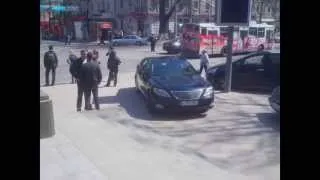 Гаишник боится Блатных. policeman afraid