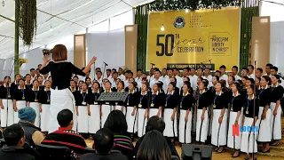 Chokri Area Youth Fellowship: Theme song competition with 10 choirs/ Chakhesang song